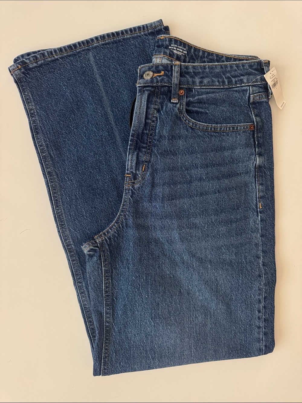 Old Navy Sky-Hi wide leg jeans